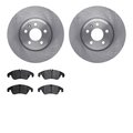 Dynamic Friction Co 6502-73374, Rotors with 5000 Advanced Brake Pads 6502-73374